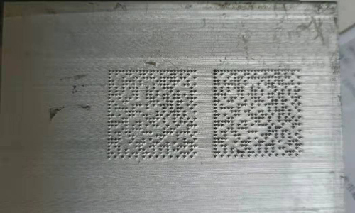 氣動(dòng)打標(biāo)激光鐳雕DPM碼掃描方案